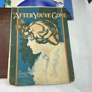 Vintage Mixed Lot of 11 Sheet Music and Lyric Book